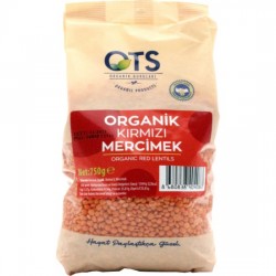 Ots organik kırmızı mercimek 750gr Ots organik kırmızı mercimek 750gr